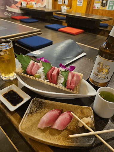 Asahi Super Dry draught beer — Izakaya Baku Pattaya